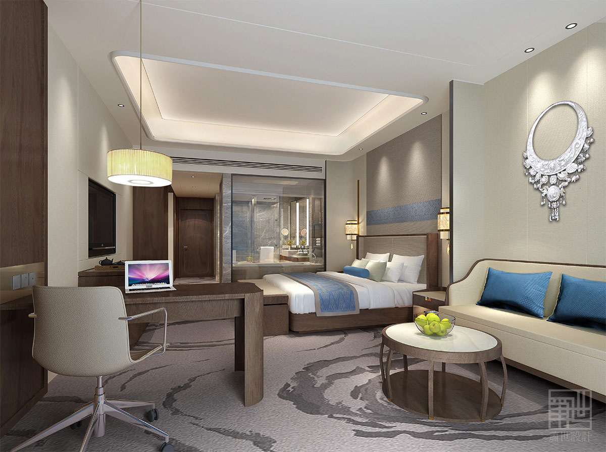 未來(lái)智能風(fēng)格的高端酒店設(shè)計(jì),將科技與人性化設(shè)計(jì)巧妙融合